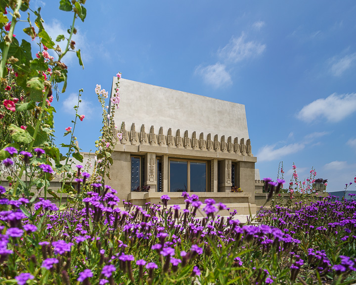 Hollyhock House by Frank Lloyd Wright